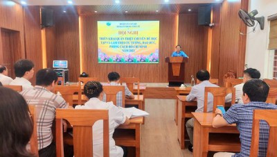 Hội nghị triển khai quán triệt chuyên đề học tập và làm theo tư tưởng, đạo đức, phong cách Hồ Chí Minh năm 2023.