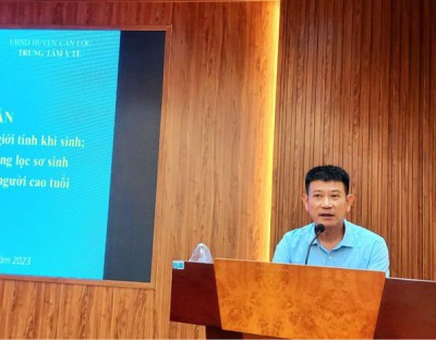 CAN LỘC TỔ CHỨC TẬP HUẤN CÁC CHUYÊN ĐỀ NÂNG CAO CHẤT LƯỢNG DÂN SỐ NĂM 2023