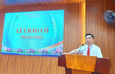 ​ LỄ CHÀO CỜ THÁNG 9.2023​