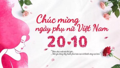 Chúc mừng ngày phụ nữ Việt Nam 20/10