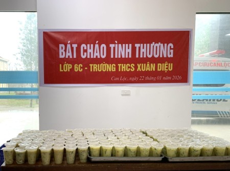 💖 LAN TỎA YÊU THƯƠNG – CHÁO & SỮA TÌNH THƯƠNG TẠI TRUNG TÂM Y TẾ CAN LỘC 💖